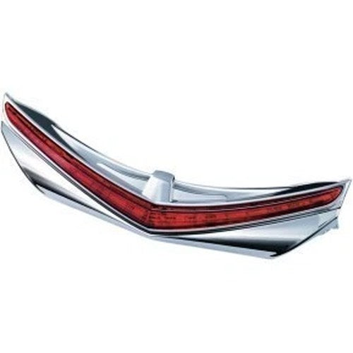Kuryakyn KUR3236 LED Rear Fender Tip- Chrome - Rear for 12-17 Goldwing GL1800