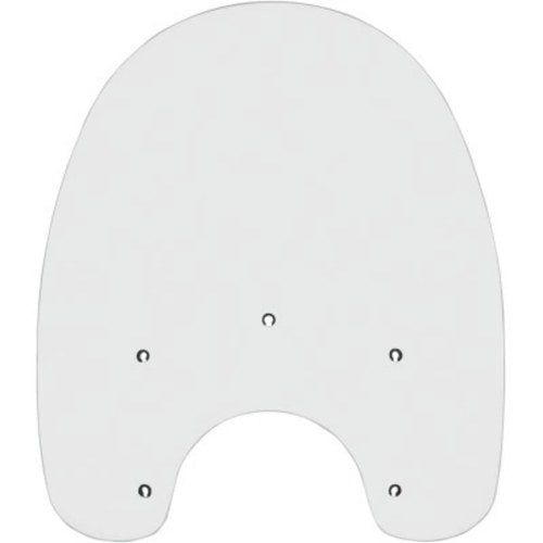 Memphis Shades 19" Clear Replacement Windshield Fls 05-17, Flstf& Flstb 00-17
