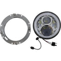 Custom Dynamics PG-7-13-C Chrome ProGLOW LED Headlamp with Color Changing Halo