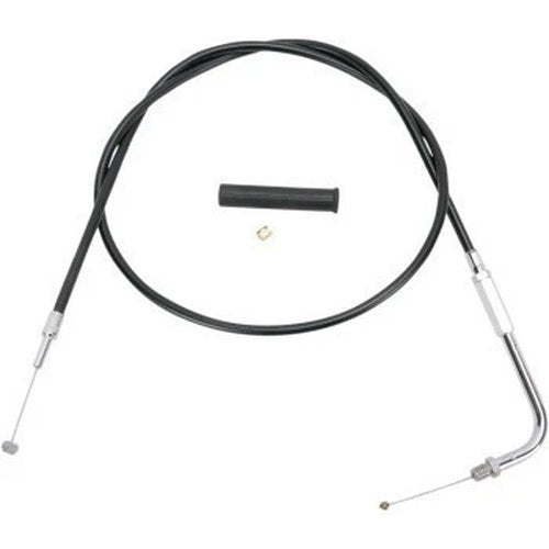 Drag Specialties 0650-1086 Black Vinyl Throttle Cable- 36" - Vinyl