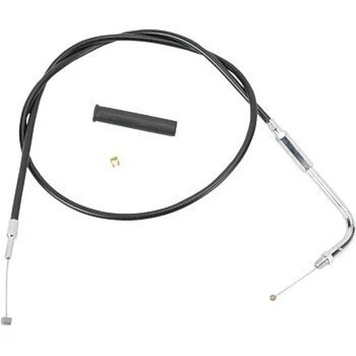 Drag Specialties 0650-0352 Black Vinyl Throttle/Idle Cable- 32-1/2" - Vinyl