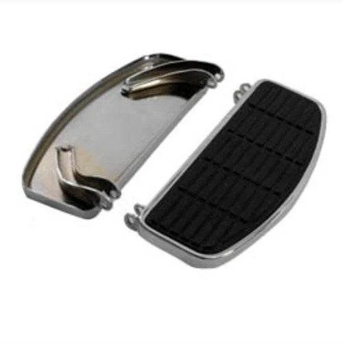 V-Twin 27-0904 Chrome Shape Stock Style Floorboards for Harley Big Twin 40-84
