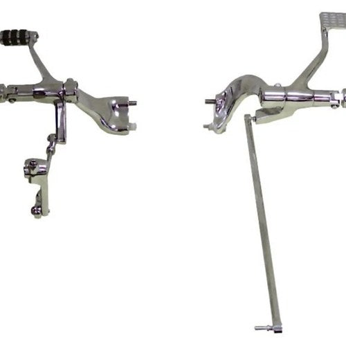 Chrome Standard Forward Control Kit for Harley 883/1200 Sportster 04-13