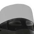 Memphis Shades MEP87412 11" Black Smoke Road Warrior Windshield with Vent