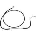 Drag Specialties 1741-2937 +10" Extended Length Black Vinyl Front Brake Line Kit