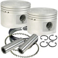 S&S Cycle 920-0026 Piston Kit for 80" S&S Motors - 3.5" +.010 Bore