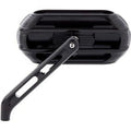 Arlen Ness 510-000 Sidekick Mirror - Oval - Black - Left Side Sold Each