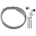 Drag Specialties 1741-2678 Extended Length Stainless Steel Front Brake Line Kit