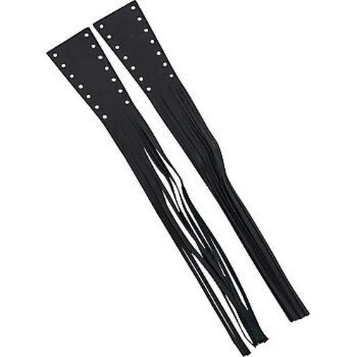 Drag Specialties DS-243063 Fringed 12" Leather Covers for Large Cruiser Levers