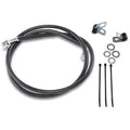 Drag Specialties 1741-2551 Extended Length Black Vinyl Brake Line Kit