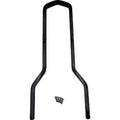 Drag Specialties 1501-0767 Round Sissy Bar- Black - 14.75"H x 8.75"W