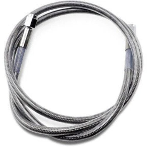 Drag Specialties DS098846 Universal Brake Line - Clear-Coated 46"