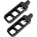 Joker Machine 08-61-1B Adjustable Serrated Billet Footpegs for Harley Male Mount