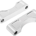 Chrome 23" 26" Benchmark Front Fender Mounting Blocks