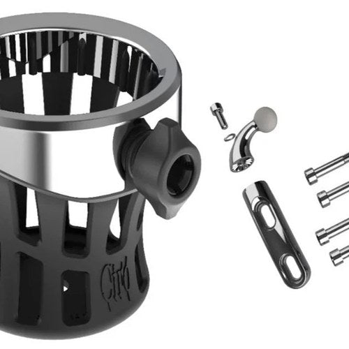 Ciro 55410 Chrome Gen 2 Drink Holder with Perch Mount