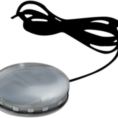 Custom Dynamics Chrome Light Wheel Wizard 12-LED Lights for Universal Motorcycle