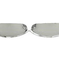 V-Twin 42-0202 Chrome Spotlight Visor Set 4.5" Pair for Harley