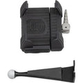 Ciro 50316 Black Phone Mount NO Charger for Harley Touring Batwing Fairing 96-13