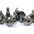 10x Suzuki Fairing Bolts Stainless m6 x 20mm + 10mm Shoulder Step fit GSX-R Gsxr