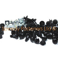 Black Aluminium Fairing & Screen Bolt Kit for Suzuki GSX-R1000 2001-2002 K1 K2