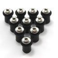 10 Rubber Rubnuts Well Nuts & Stainless Bolts Motorcycle Bike Screen Fairing M5