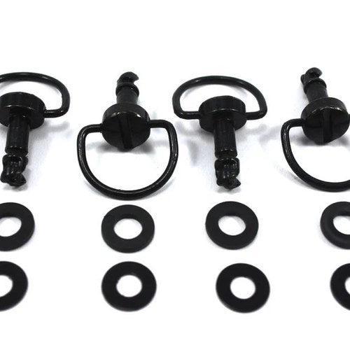 4x Black Dzus Fasteners Honda Africa Twin Xrv 1988-1992 17225-KN5-670 ATV Panel