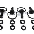 4x Black Dzus Fasteners Honda Africa Twin Xrv 1988-1992 17225-KN5-670 ATV Panel