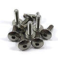 10x Fairing Bolts m6 x 20mm Stainless Pan Mushroom Button Head fits Suzuki GSX-R