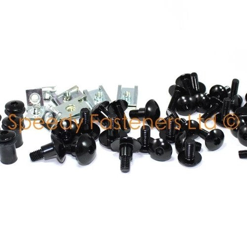 for Suzuki GSX-R1000 2005 2006 Black Aluminium Fairing Screen Bolt Kit K5 K6