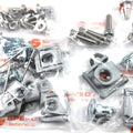 Honda VFR400 NC21 & NC24 Fairing & Screen Bolts + Dzus Kit Stainless Steel Vfr