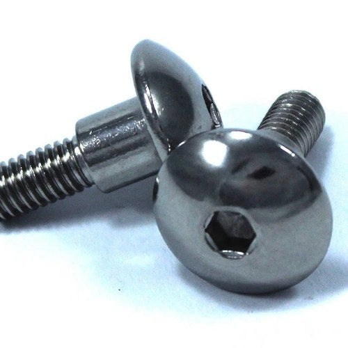 2x Yamaha Fairing Bolts Allen Stainless Steel m6 x 20mm with 8mm Shoulder Shank