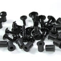 Honda Africa Twin XRV650 750 1988-92 Black Aluminium Fairing Bodywork Bolts Dzus