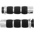 Avon Chrome Rival Air Cushioned Hand Grips for Harley Electronic Tbw