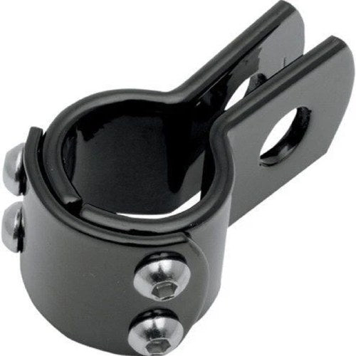 Drag Specialties 2404-0483 Black Three-Piece Clamp for 1-1/4" Highway Bar