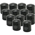 S&S 310-0241 Black Oil Filter 12-Pack for Twin Cam & M8