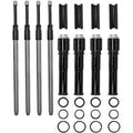 S&S 930-0137 Gloss Black Quickee Pushrods for Harley M8 17-20
