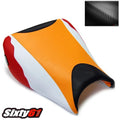 Honda Cbr 1000RR Seat Cover 2004 2005 2006 2007 Luimoto Orange Front
