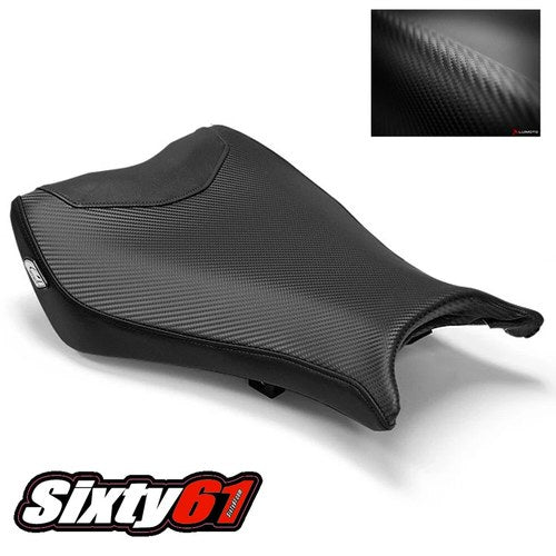 Honda Cbr 1000RR Seat Cover 2008-2013 2014 2015 2016 Luimoto Black Carbon Front