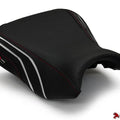 Kawasaki ER6F ER-6F Seat Cover 2012 2013 2014 2015 2016 Black White Luimoto
