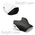 Kawasaki Z1000 Seat Covers 2007 2008 2009 Black White Rider Passenger Luimoto