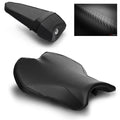 Yamaha R6 Seat Covers 2017-2022 2023 2024 2025 Luimoto Black Front Rear Carbon