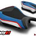 BMW S1000RR Seat Covers 2015 2016 2017 2018 Black White Front Rear Luimoto