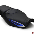 Kawasaki ZX14R Seat Cover 2012-2022 2023 2024 2025 2026 Luimoto Black Blue Front