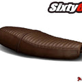 Triumph Bonneville T100 2017 2018 2019 2020 Seat Cover Dark Brown Luimoto