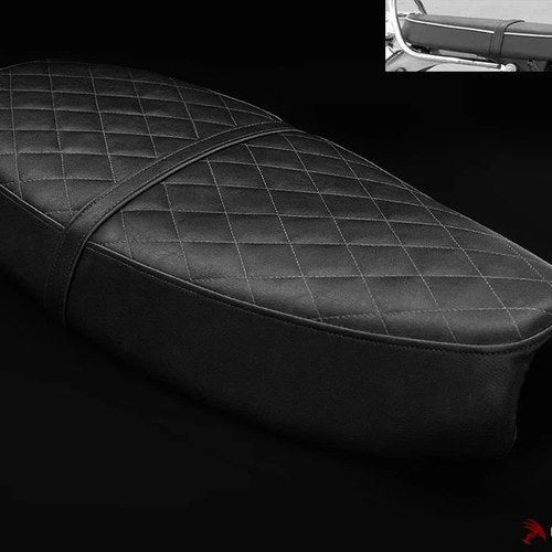 Triumph Bonneville Seat Cover 2000-2015 Black Leather Look Luimoto