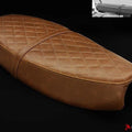 Triumph Bonneville Seat Cover 2000-2013 2014 2015 Brown Leather Look Luimoto