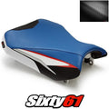 Suzuki Gsxr 600 Seat Cover 2011-2022 2023 2024 2025 2026 Luimoto Blue Red Rider