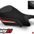 BMW S1000RR Seat Cover 2012 2013 2014 Black Red Front Rider Luimoto