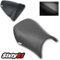 Kawasaki ZX6R Seat Cover 2005 2006 Luimoto Black Front Rear Ninja 05 06