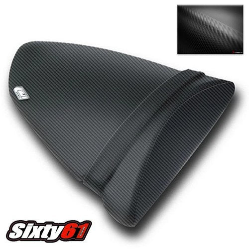 Kawasaki ZX6R Seat Cover 2005 2006 Luimoto Black Rear Ninja 05 06